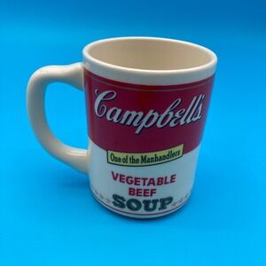 Vintage Campbell's Soup Mug One of the Manhandlers Vegetable Beef - USA Made